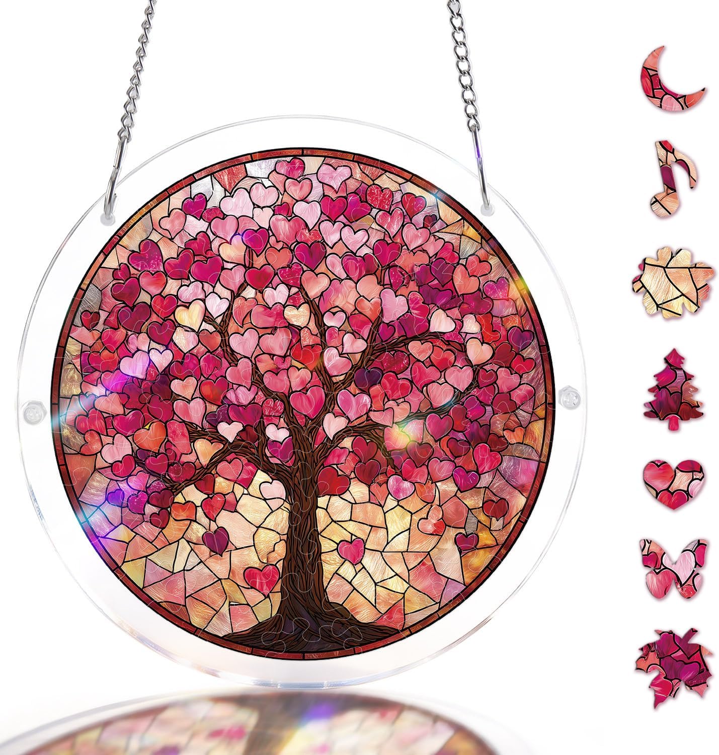 Stained Glass Style DIY Window Decor | Perfect Gift for Women