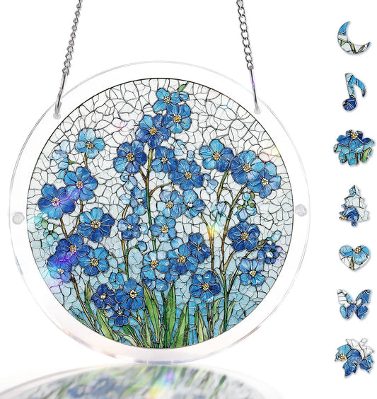 Stained Glass Style DIY Window Decor | Perfect Gift for Women