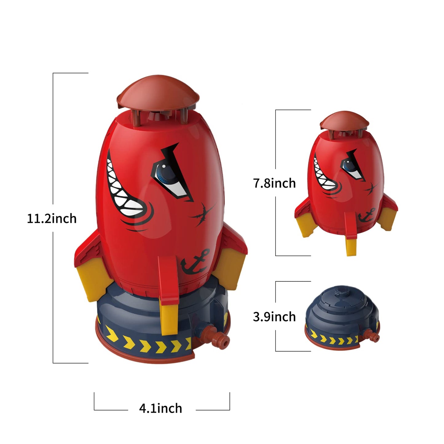 2025 Summer Toy Outdoor Yard Rocket Sprinkler