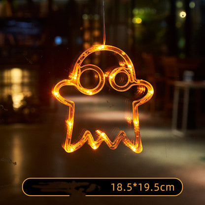 🎃Halloween Pre Sale 49% 0FF -Illuminate the Horror: Halloween Window Hanging LED Lights