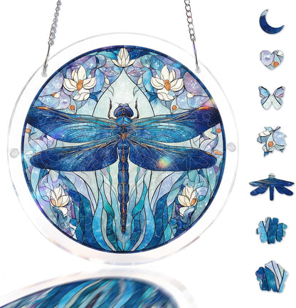 Stained Glass Style DIY Window Decor | Perfect Gift for Women