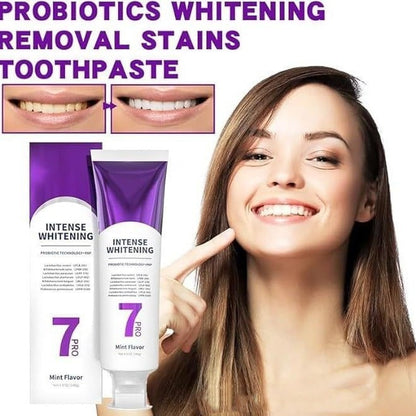 🏆Flash Sale⚡ 50K+ SOLD! Almost Gone-💥🔥New 7-Pro Intensive Toothpaste -🦷Deep Enamel Repair & Long-Lasting Freshness
