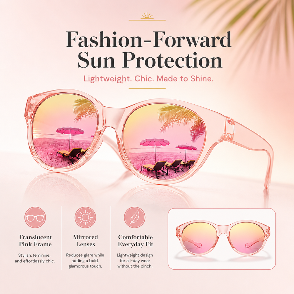 Women's Fit-Over Prescription Sunglasses