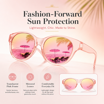 Women's Fit-Over Prescription Sunglasses