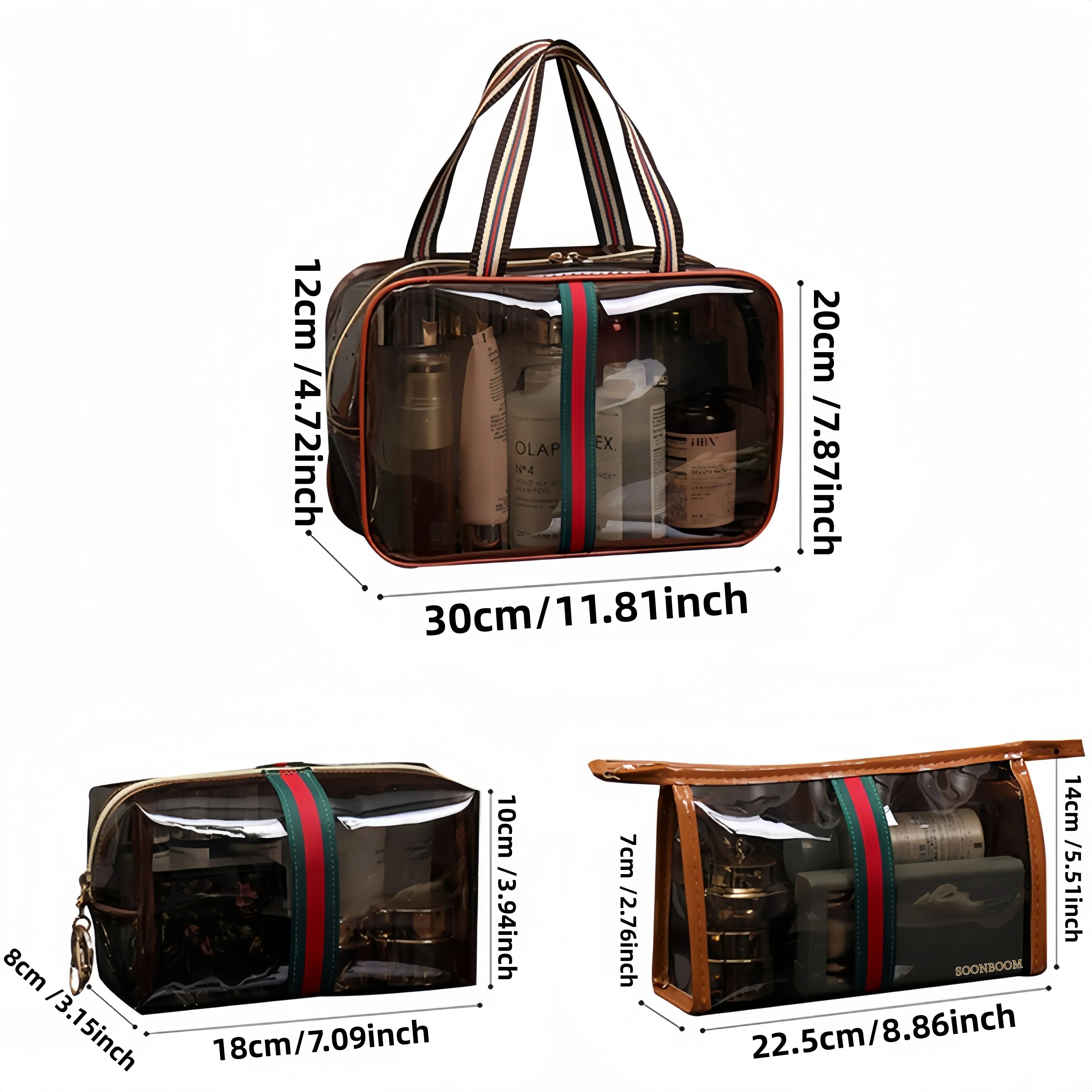 3PCS-Brown