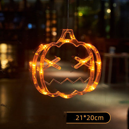 🎃Halloween Pre Sale 49% 0FF -Illuminate the Horror: Halloween Window Hanging LED Lights