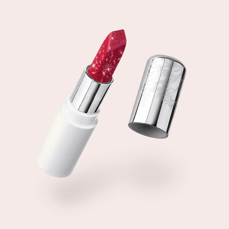 🎁Buy One Get One Free🎁Snow-kissed Holiday Sparkly Peaks Lipstick
