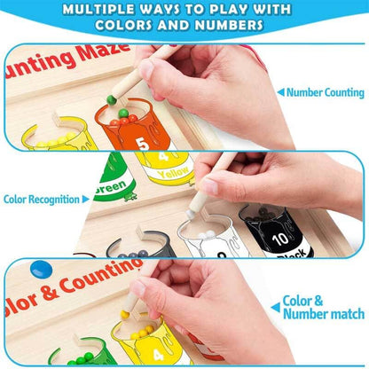 🔥LAST DAY -50% OFF🔥Magnetic Color and Number Maze