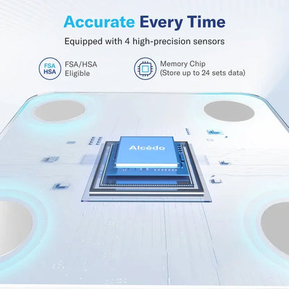 💡⚖️ Smart Glow Body Scale | Monitor Your Progress Every Day