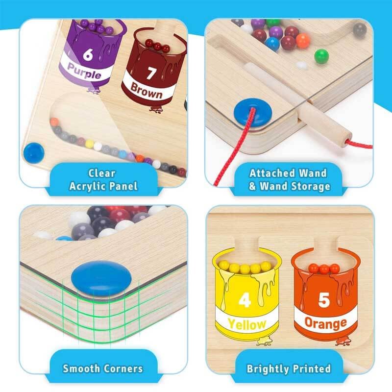 🔥LAST DAY -50% OFF🔥Magnetic Color and Number Maze