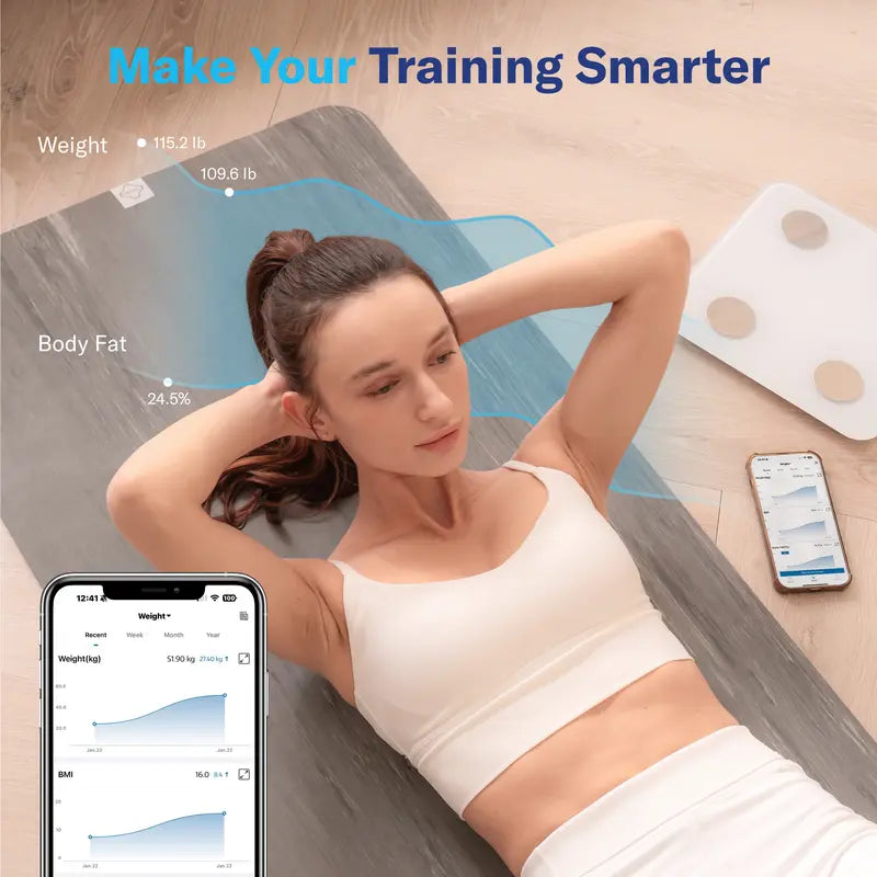 💡⚖️ Smart Glow Body Scale | Monitor Your Progress Every Day