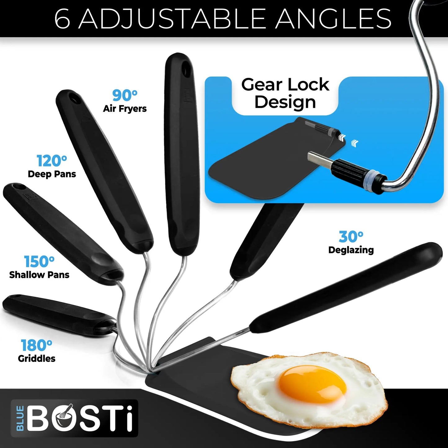 Adjustable-angle Spatula