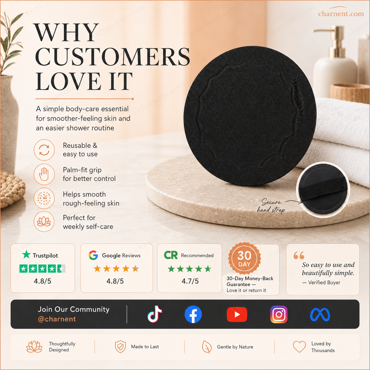 🥳2026 HOT SALE🥳💞50K+ SOLD!🌸🧖‍♀️ 50% OFF! Scrub Bath Pads