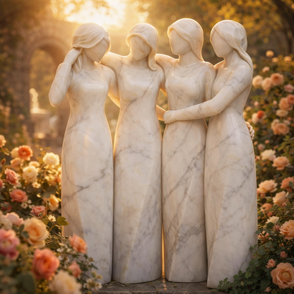 🔥LAST DAY 49% OFF❤️Sisters by My Side, Celebrates Friendships Three Sisters Sculpture