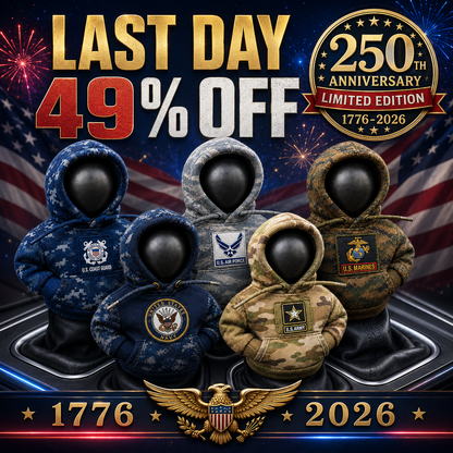 🔥LAST DAY 49% OFF 🎖️ — 2026 Military Tribute Hoodie Gear Shift Cover