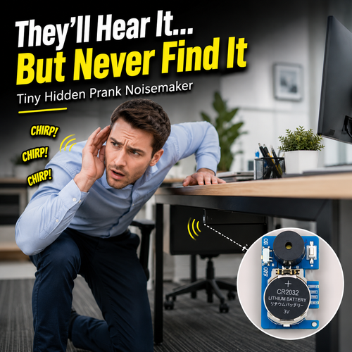They’ll Hear It But Never Find It – Hidden Cricket Prank Noisemaker