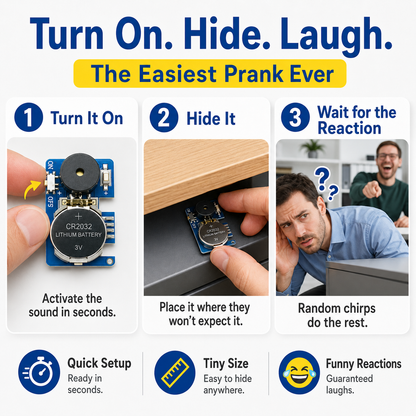 They’ll Hear It But Never Find It – Hidden Cricket Prank Noisemaker