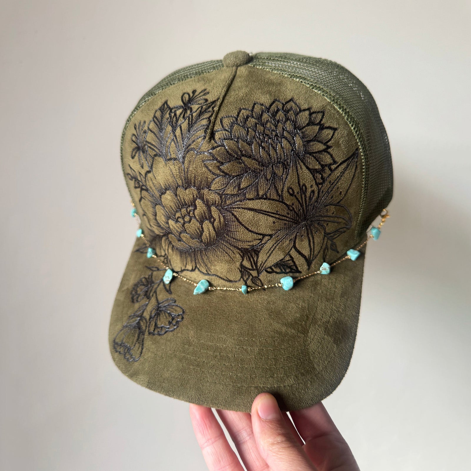 Boho Floral – Olive