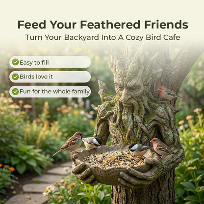 🔥Last Day 60% OFF🔥The Quiet Offering A Tree-Integrated Bird Feeding Sculpture-YH