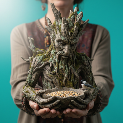 🔥Last Day 60% OFF🔥The Quiet Offering A Tree-Integrated Bird Feeding Sculpture-YH