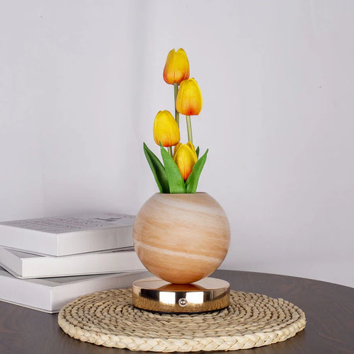 Lampara LED de Tulipanes
