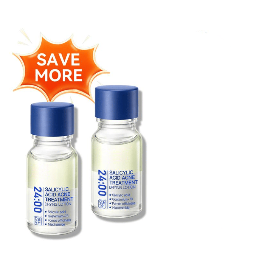 🏆1 Bestselling🏆24H Spot Rescue Acne Lotion (Salicylic Acid+Sulfur+Niacinamide)|for Oily & Acne-Prone Skin|Viral Pimple Fix