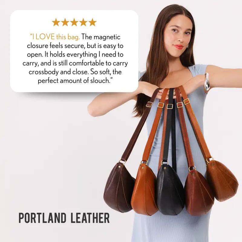 🏆#1 Bestselling🏆 Portland Leather Koala Crossbody Bag🦘