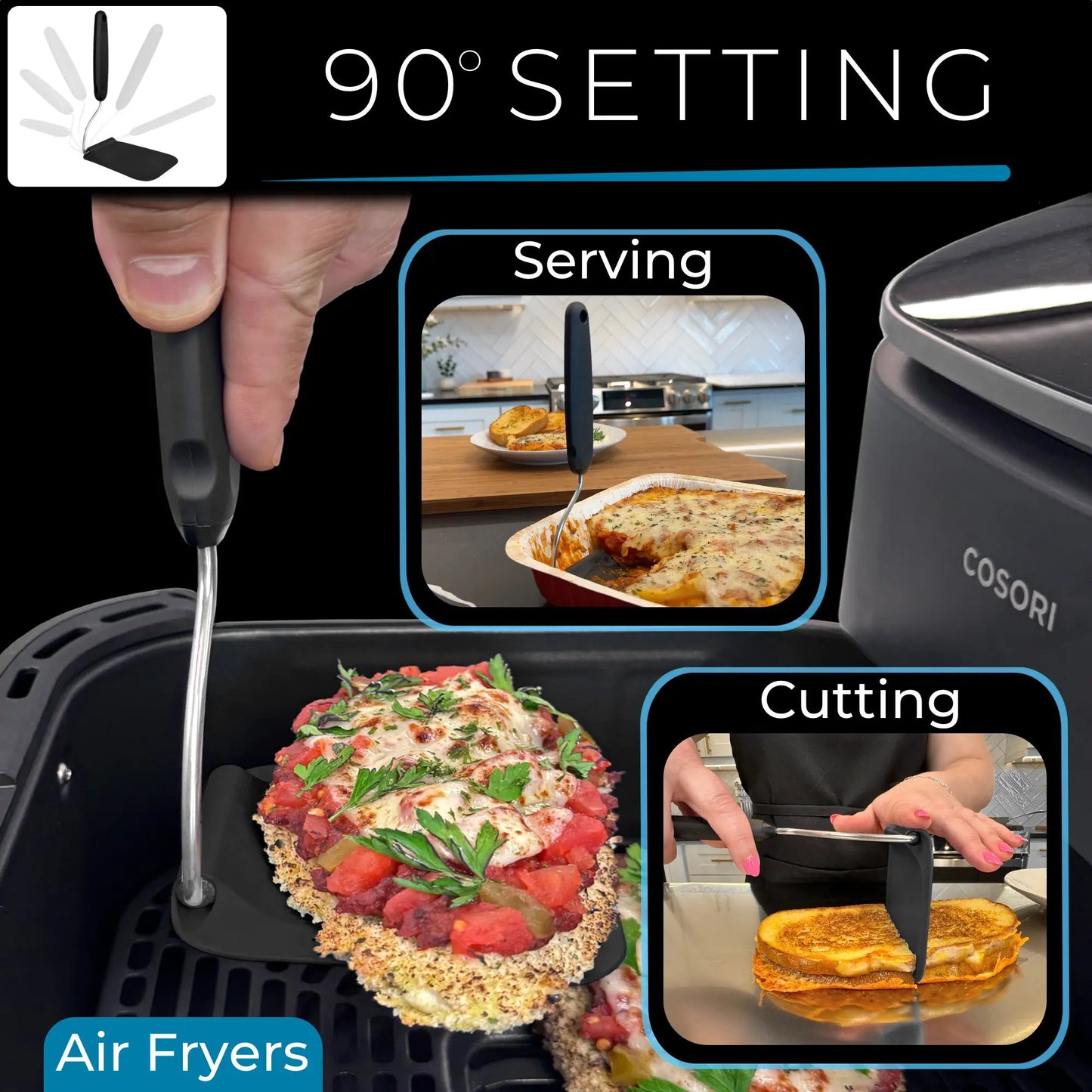 Adjustable-angle Spatula