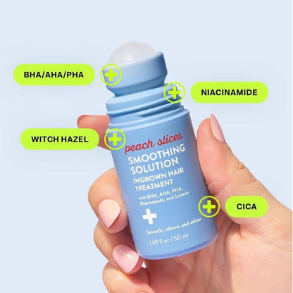 💝 Limited Time 49% OFF 🎇Peach Slices Smoothing Solution Ingrown Hair Treatmen