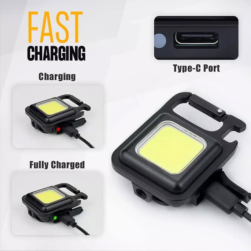🔥Hot sale 49% OFF-Multifunctional Keychain Emergency Light