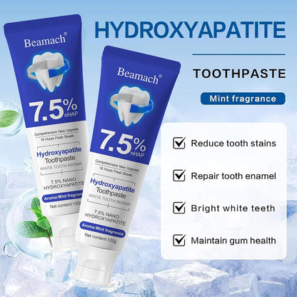 🔥2025 Upgraded Nano-Hydroxyapatite 7.5% Fluoride-Free Restorative Oral Care Toothpaste