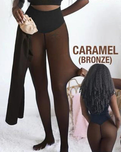 🔥Hot Sale 49% OFF!!⚡50K+ SOLD!❄️One-Seam Shaping Fleece Leggings
