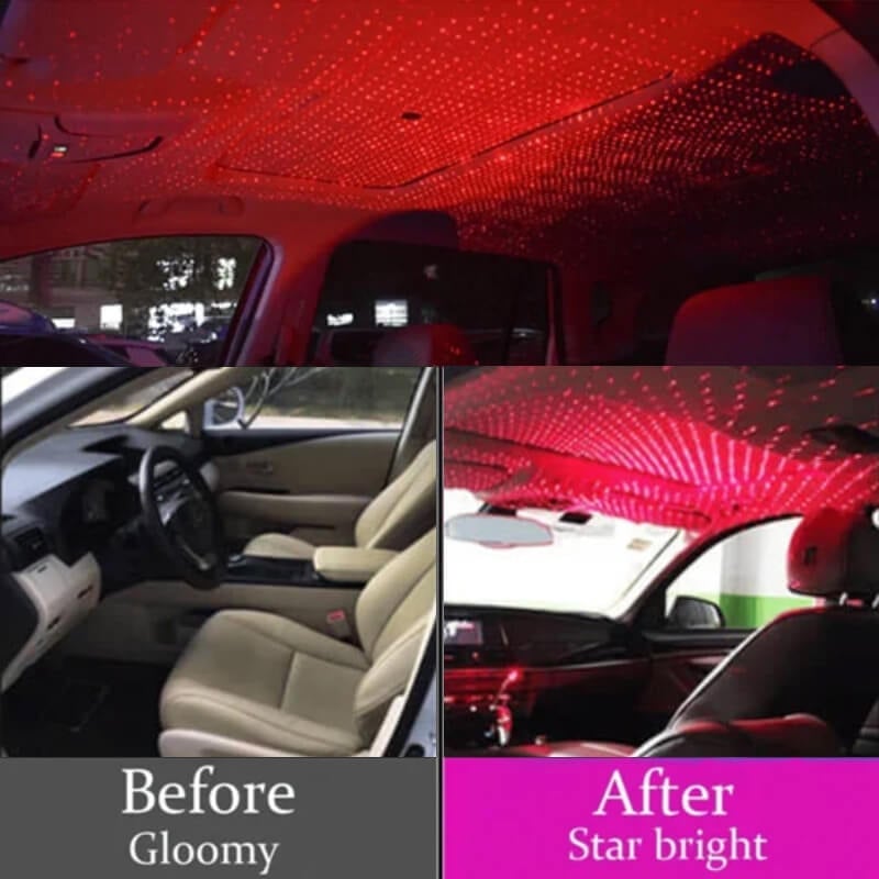 🔥Last Day 50% OFF🔥USB LIGHT CAR STAR PROJECTOR✨✨