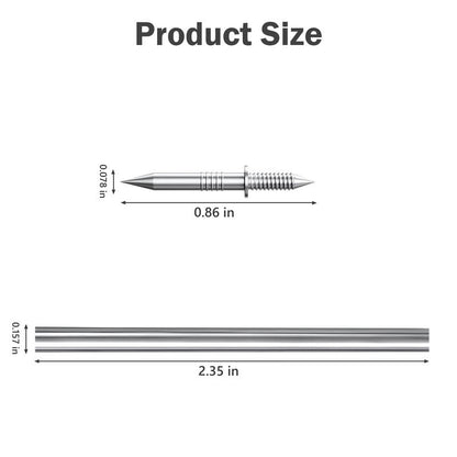 📌100 pieces of double-headed baseboard nails,seamless and traceless