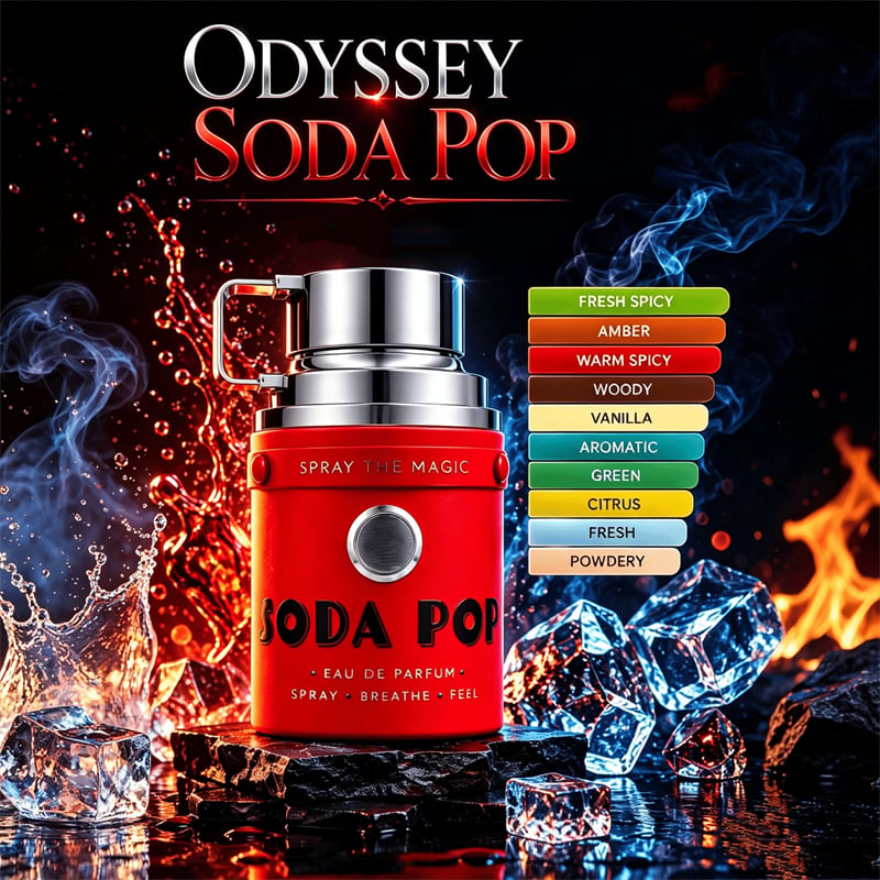 🥤 Odyssey Soda Pop Eau de Parfum – Spray the Magic, Fresh & Addictive