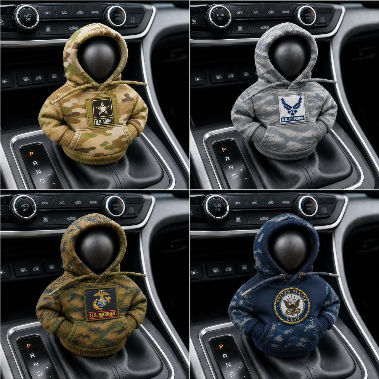 🔥LAST DAY 49% OFF 🎖️ — 2026 Military Tribute Hoodie Gear Shift Cover