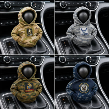 🔥LAST DAY 49% OFF 🎖️ — 2026 Military Tribute Hoodie Gear Shift Cover