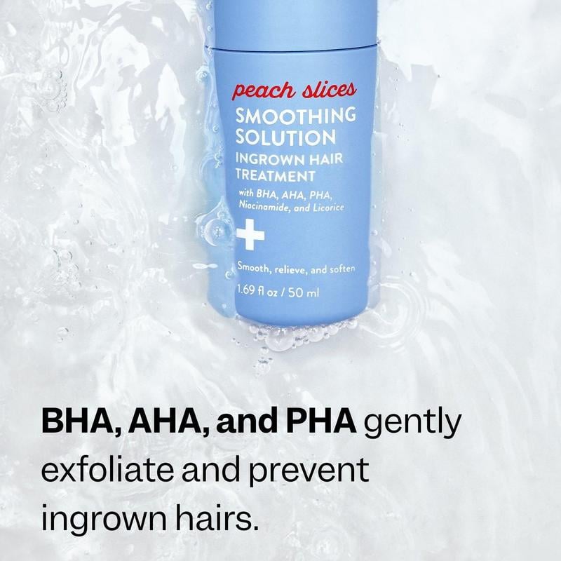 💝 Limited Time 49% OFF 🎇Peach Slices Smoothing Solution Ingrown Hair Treatmen