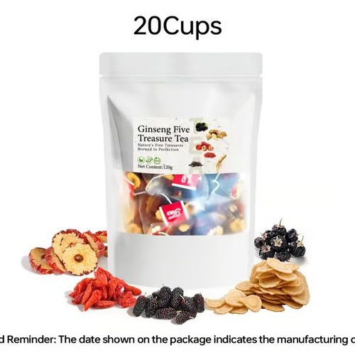 💥Kidney Tea Formula Ginseng Five Treasure Tea💪