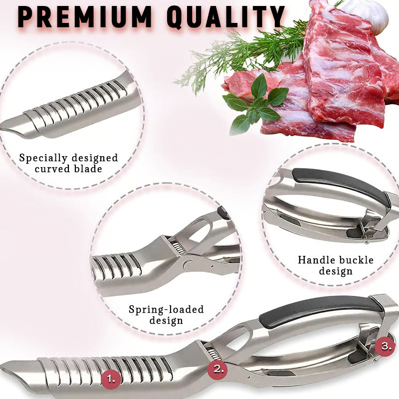 🔥Last Day 49% OFF - 🔪🍖Stainless Steel Rib Membrane Remover