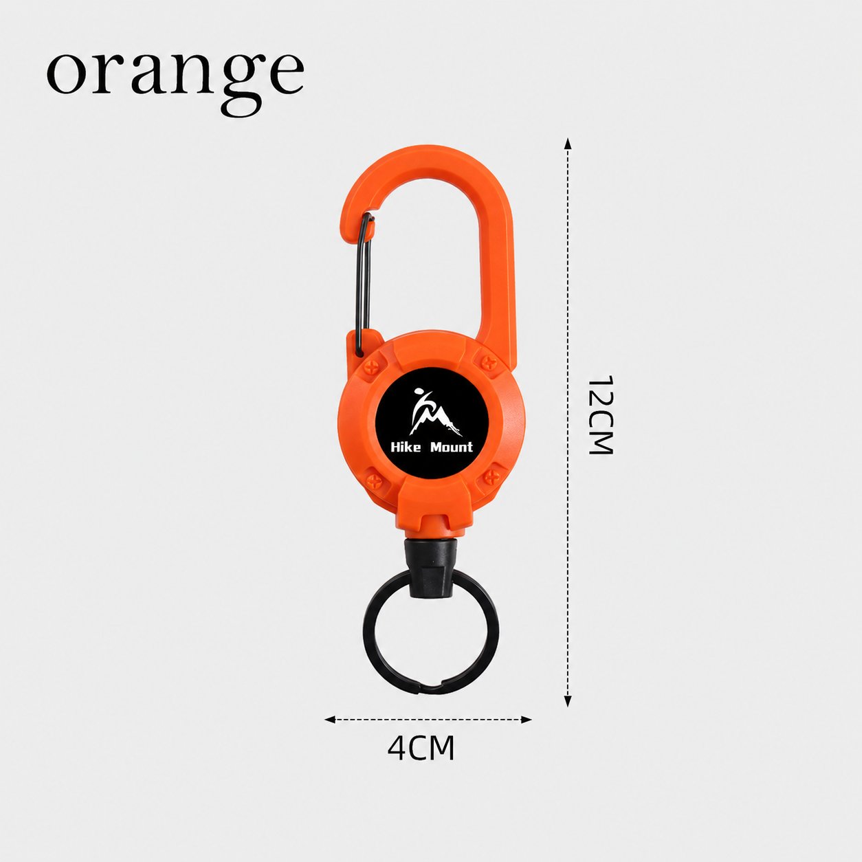 💝Best Gifts For Your Dad - 3 In 1 new multifunctional Retractable Pull Reel Carabiner Keychain