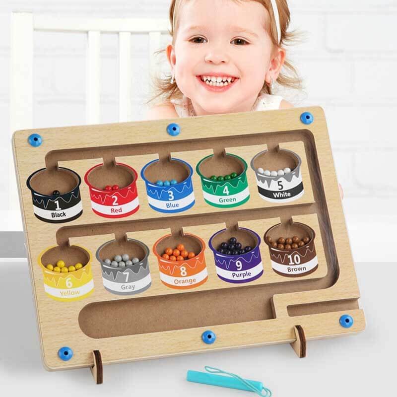 🔥LAST DAY -50% OFF🔥Magnetic Color and Number Maze
