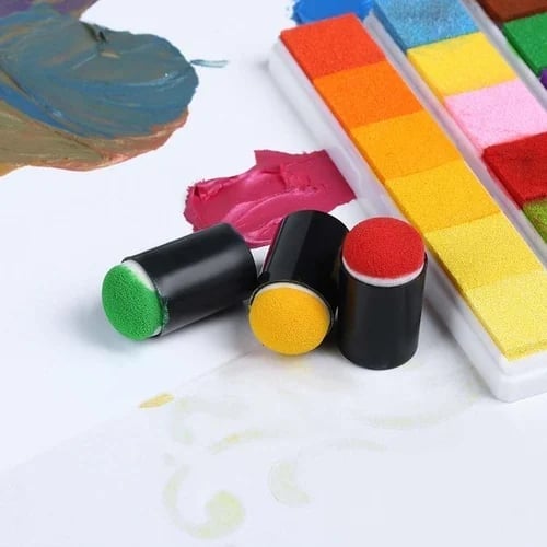 (🎅EARLY CHRISTMAS SALE-49% OFF) DIY sponge finger painting kit 💖 BUY 2 GET FREE SHIPPING