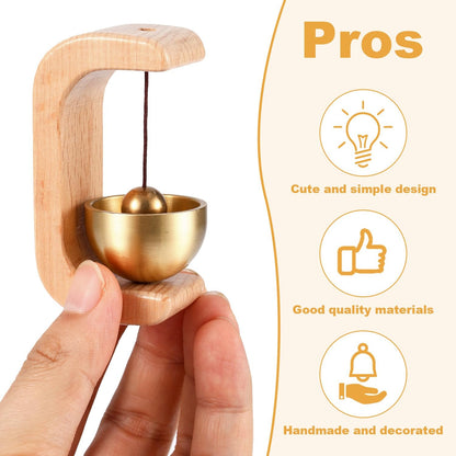 Suction Door Type Solid Wood Wind Chime