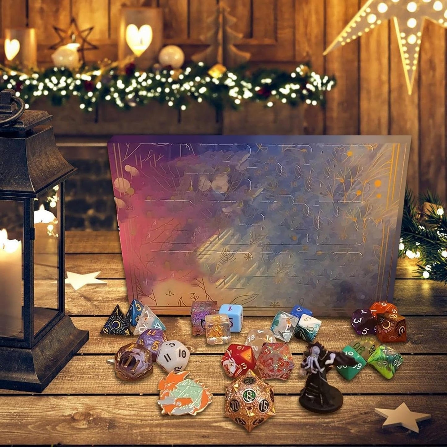 🎅Christmas Lucky Dice Advent Calendar – 24 Days Countdown