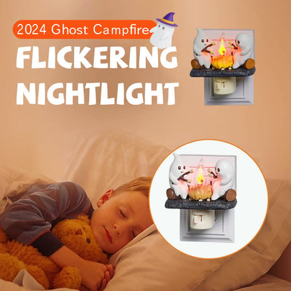 2026 USB Ghost Campfire Flickering Nightlight🔥👻
