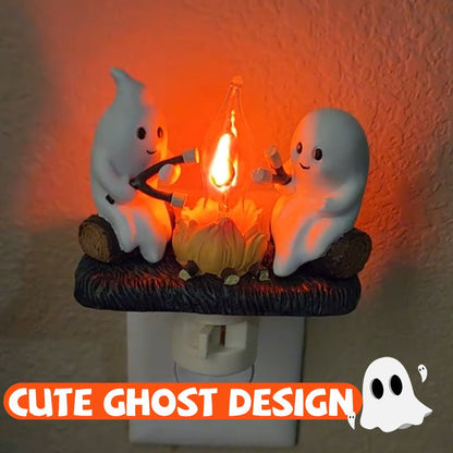 2026 USB Ghost Campfire Flickering Nightlight🔥👻