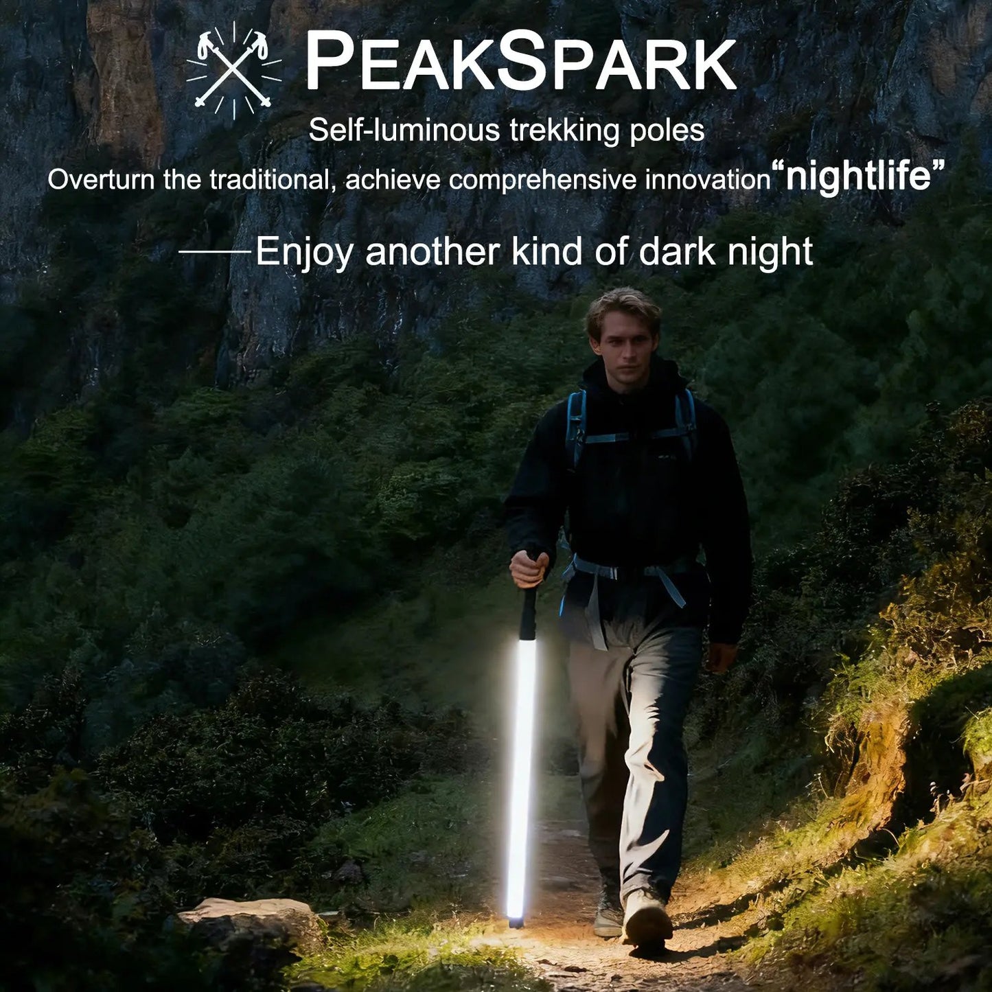 ⚡Hot Sales 49% OFF🔥Laser Saber Style Trekking Poles