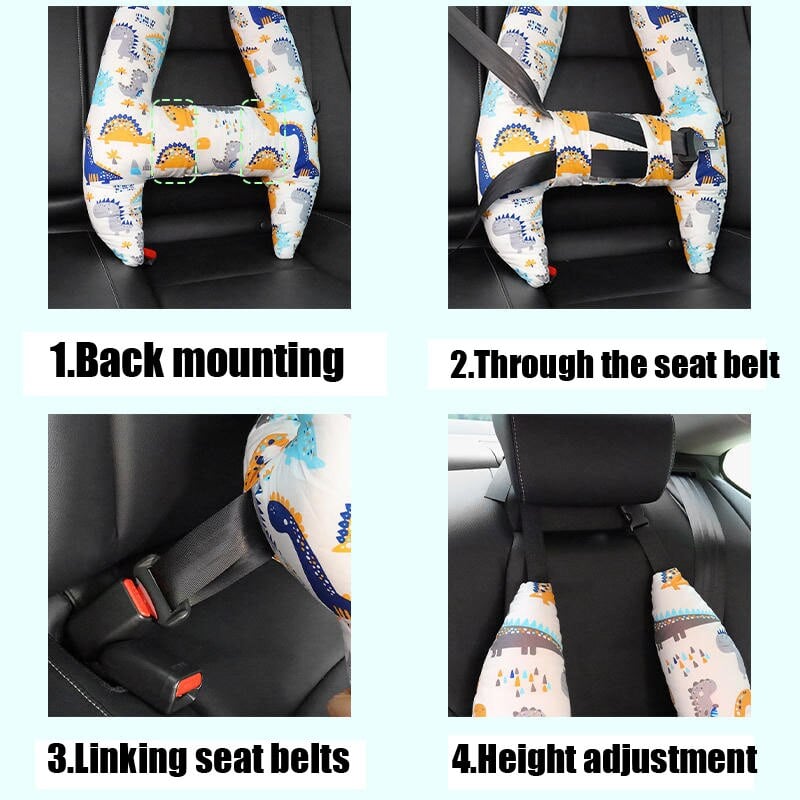 🔥Travel Neck Rest Car Seat Pillow For Children Sleeping ⏰BUY 2 GET 15% OFF & Free Shipping🔥