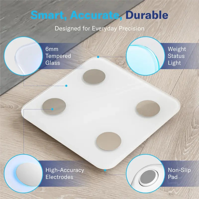 💡⚖️ Smart Glow Body Scale | Monitor Your Progress Every Day